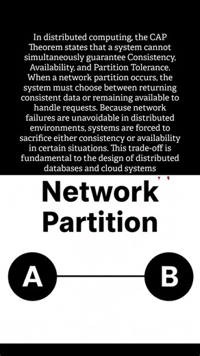 Why can’t distributed systems guarantee both consistency and availability? #facts #tech
