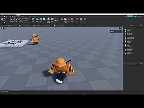 Character Movement | R6 Animations Roblox Studio (Arcade Minigames)