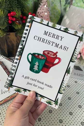 Customizable Gift Card Holder Book for Unique Gifts