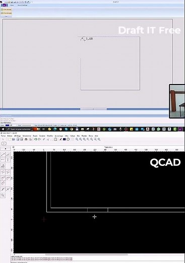 Draft IT Free vs QCAD – Ultra-Fast CAD Comparison (2025)