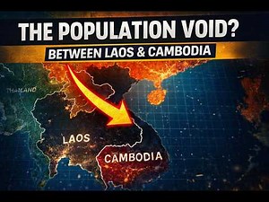 The Population Void Between Laos and Cambodia Explained