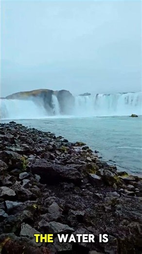 You Won't Believe How Massive Godafoss Really Is #waterfall #iceland #shocking