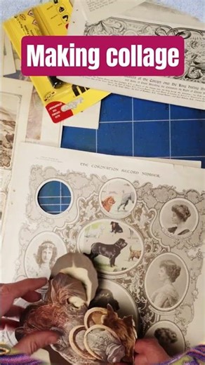 Fur-Baby Soul #collage #art #dogs