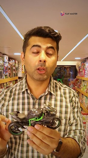 377K views · 10K reactions | Kawasaki Ninja H2R - Sports bike die cast scale model - playmaster toys #reels #fb #bikes #playmastertoys #kids | Play Master | Facebook