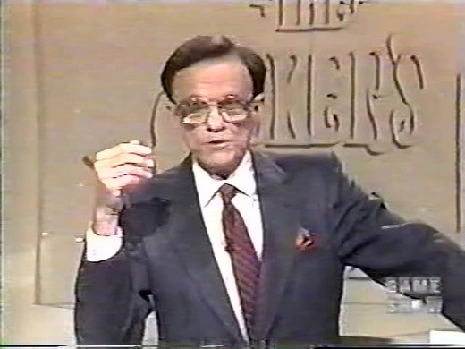 The Joker's Wild Syndicated Aired ( September 16th 1985)