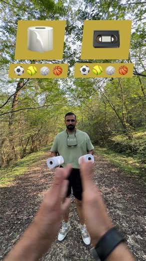 What a ASMR Catch Clash: TOWEL vs. VHS — 4 Ball Showdown!📼🧻 #shorts