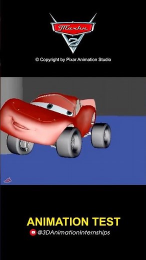 Pixar Cars First Animation Test | Cars 20th Anniversary