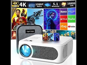 TOPTRO 2023 Upgraded X3 Native 1080P Projector Review – Pros & Cons