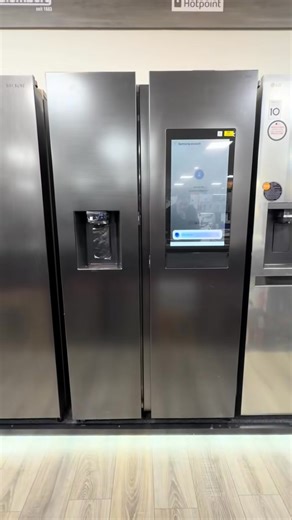1K views | Introducing the self opening American style fridge freezer from Samsung… putting the shopping away has just gotten A LOT easier! Welcome to the future of household chores | PJW Electrics Newtownards & Comber | Facebook