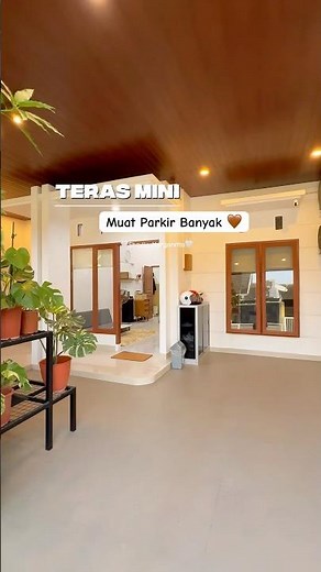 🚗 Minimalist Terrace & Garage: Neat, Safe, Aesthetic and Can Fit a Lot ‼️#MinimalistTerrace #mini...
