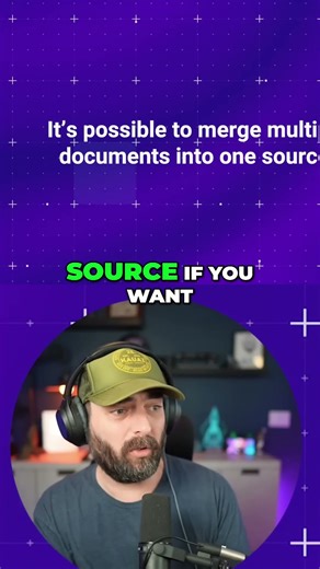 Maximize Sources Merge Documents for More Content!