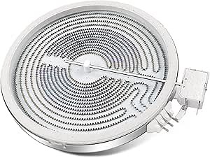 Upgraded WB30T10133 Range 9"/6" Dual Radiant Surface Element Compatible with GE Hotpoint Electric Stove, WB30X24111 10" Haliant Surface Element Replace PS2321567 AP4345739