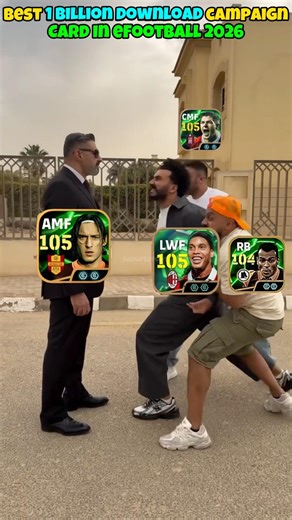 Best 1 Billion Downloads Campaign Card😱in eFootball 2026||eFootball2026||#efootball #efootball2026