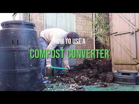 How to Use a Compost Converter