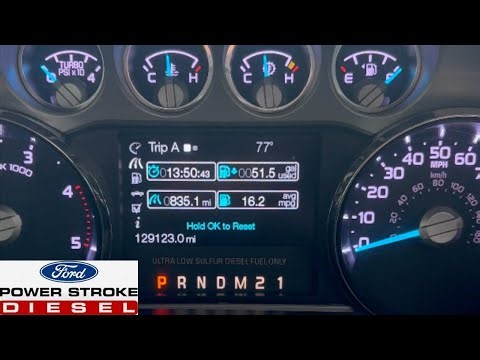 16MPG Highway Fuel Mileage for 6.7L PowerStroke Diesel F250!