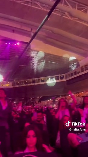 Dynamic Live Concert Performance by Female Singer