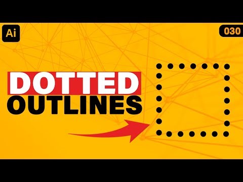How to Create Dotted Outlines in Illustrator