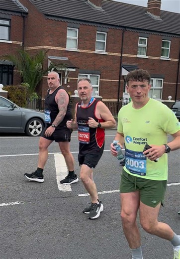 Belfast City Marathon: Effort, Heart & Determination