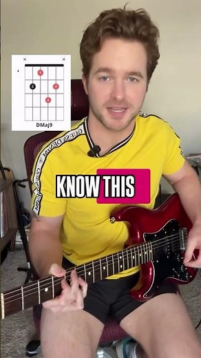 Major 9 chords sound so lush #guitarchords #guitarlesson #guitartutorial #chordprogressions