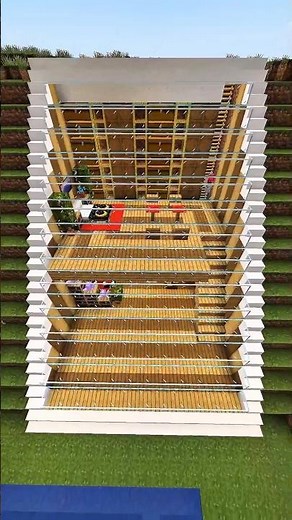 Minecraft Modern Mountain Base 🏠☺️ #minecraft