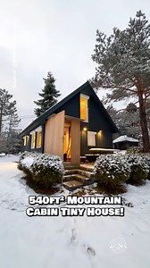 51K views · 606 reactions | Cabin house tour!  #tinyhome #tinyhouse #cabin #airbnb #serbia #cottage #bungalow #housetour | Dream Big Live Tiny Co. | Facebook