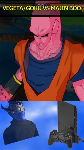 VEGETA/GOKU VS MAJIN BOO/GOHAN DRAGON BALL Z