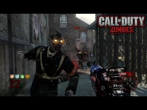 Call of Duty Black Ops | ZOMBIES | Kino Der Toten | Solo! (PS3 1080p)