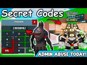 100 GOTHIC Secret Brainrot Codes Fortnite Steal The Brainrot! (New Secret Codes)