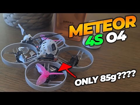 Meteor85 O4 2" Tinywhoop - (85g with a 4S battery is insane!) (Custom Build)