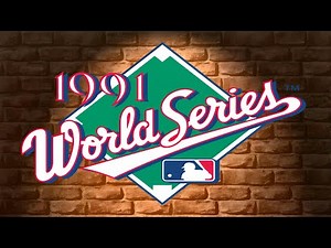 1991 MLB World Series: Atlanta Braves @ Minnesota Twins - Game 6 - CBS - With Local Postgame