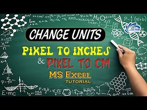 How to Change Units - Pixels to inches or cm and set (DPI) | By Its Mine View