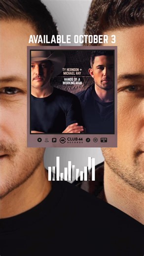 Y’all the next single from my upcoming double album THIRTY is on the way and this time I’m joining forces with my buddy Michael Ray for a re-imagining of “Hands Of A Working Man” — y’all go pre-save it at https://c44.lnk.to/HandsOfAWorkingMan | Ty Herndon