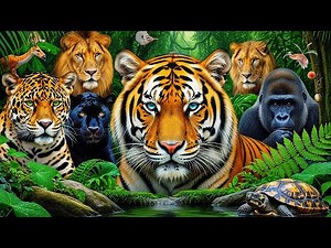 Life in the Amazon jungle and how they survive | 8K ASMR