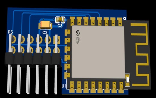 智能插座ESP-12F电路板功能演示