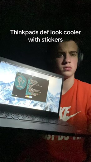 Anything to get a job and sell your soul ahh Thinkpad #linux #thinkpad #palantir #stickertok #privacy
