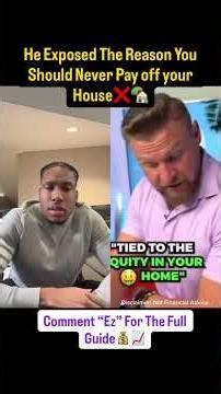 The Reason You Should Never Pay Off Your House Until….