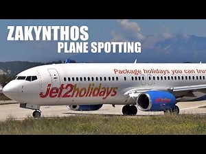 Zakynthos Plane Spotting - Landing & Takeoff - ZTH Airport [LGZA]