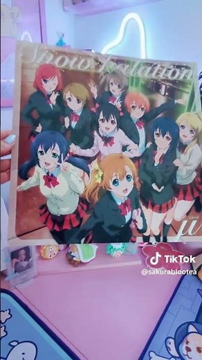 Love Live SIP Muse - Snow Halation CD Single Vinyl Unboxing [Reupload]