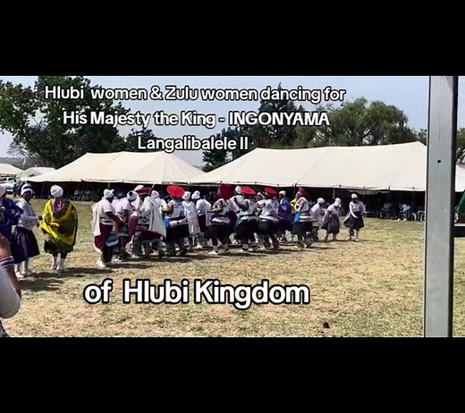 Hlubi Women Dance for King Langalibalele II
