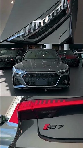 This RS7's design is absolutely lethal. 👀 #audirs7 #luxury #shorts