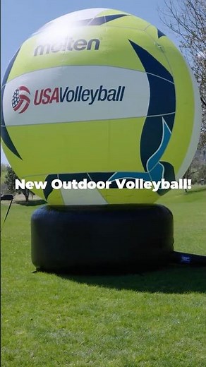 New Molten Outdoor Ball | USA Volleyball