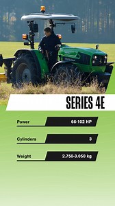 Experience the revolutionary innovation of the brand-new DEUTZ-FAHR 4E Series! Get ready for a groundbreaking experience, where the compact format meets unparalleled innovation in the ultimate agricultural tractor for comfort and versatility! #deutzfahr #deutzfahrpower #farmlife #agriculture #farming #farmers #tractorlife #agricultureglobal #agribusiness #tractor #Series4E | Deutz-Fahr