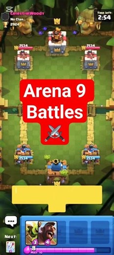 Arena 9 Clash Royale | Comeback Victory! ⚔️🔥