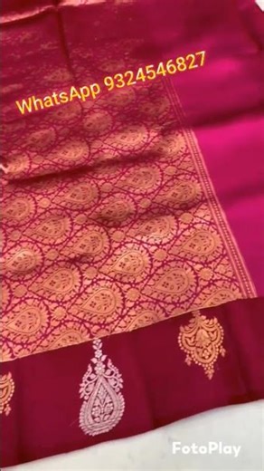 pure #Raww #Mangoo #Mashru #border satan #silk Saree#WhatsApp 9324546827