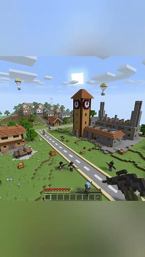 "Cinematic Minecraft Drone Shots | Epic Aerial View Build Showcase