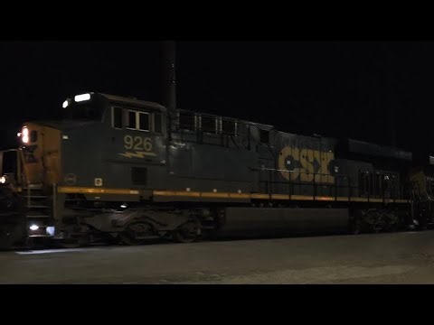 CSX M693 Manifest Highlights in Augusta Ga