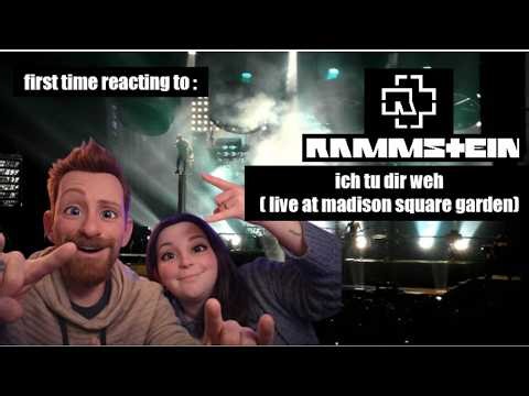 Rammstein Ich tu dir weh live at Madison Square Garden