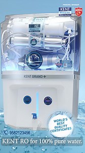 129 reactions · 4 comments | Trusted by Millions, India’s highest selling and most awarded KENT RO Water Purifiers make your water Pure | Kent RO Systems | Facebook