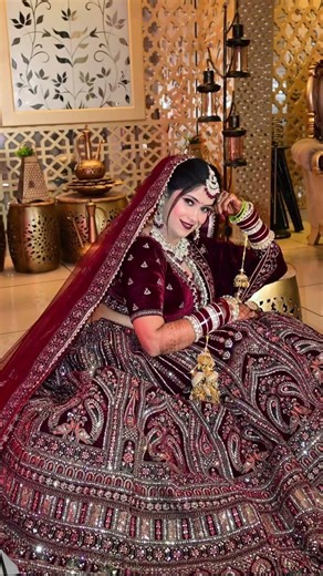 new bridal Dulhan photo shoot 🧡💚🩵♥️💖 #viral