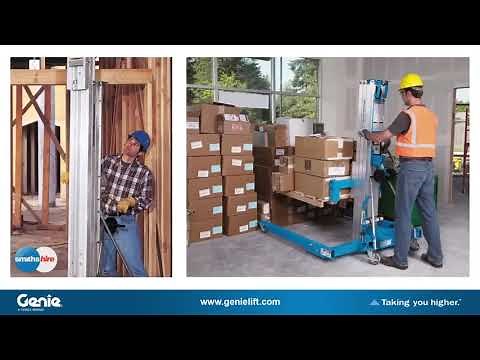 Genie Material Lifts - SLA10 & SLA15